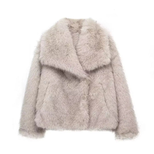 Faux Fur Jacket